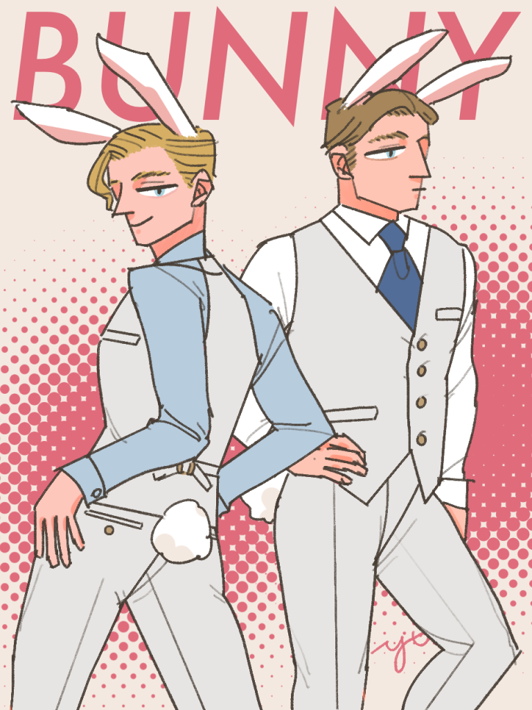 白スーツコンビのバニー