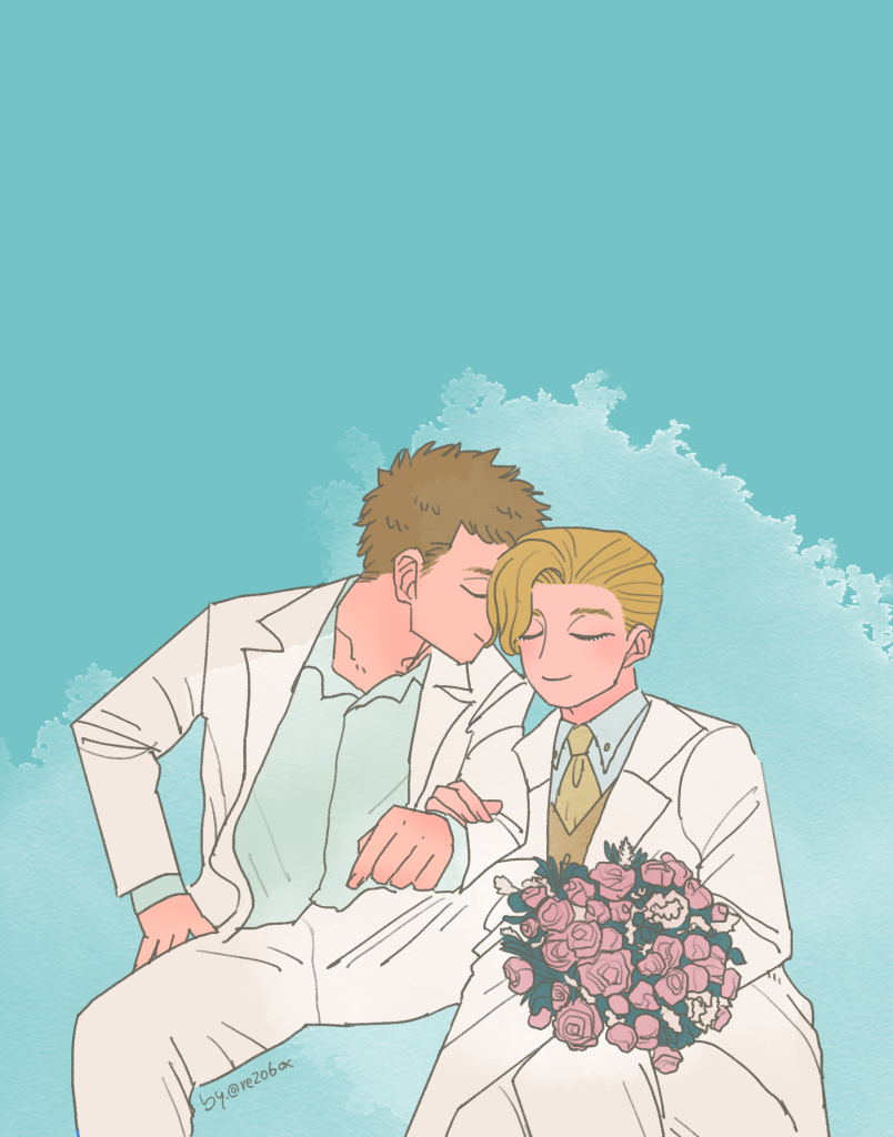 ラスギャツの結婚式ごっこ